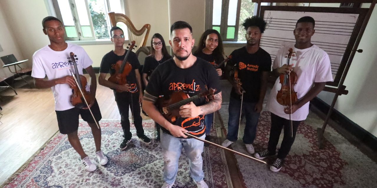 João Victor Reis é o novo coordenador do Programa Aprendiz Musical