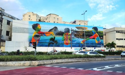 Novo mural de Eduardo Kobra em Niterói foi revelado hoje
