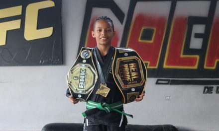 Jovem niteroiense é campeão mundial de luta livre