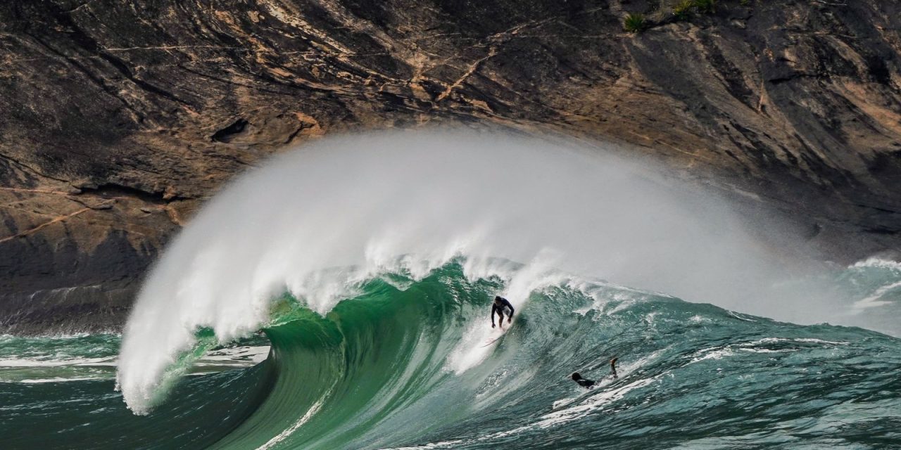 Surfistas de ondas grandes vão ‘bater ponto’ em Itacoatiara neste sábado