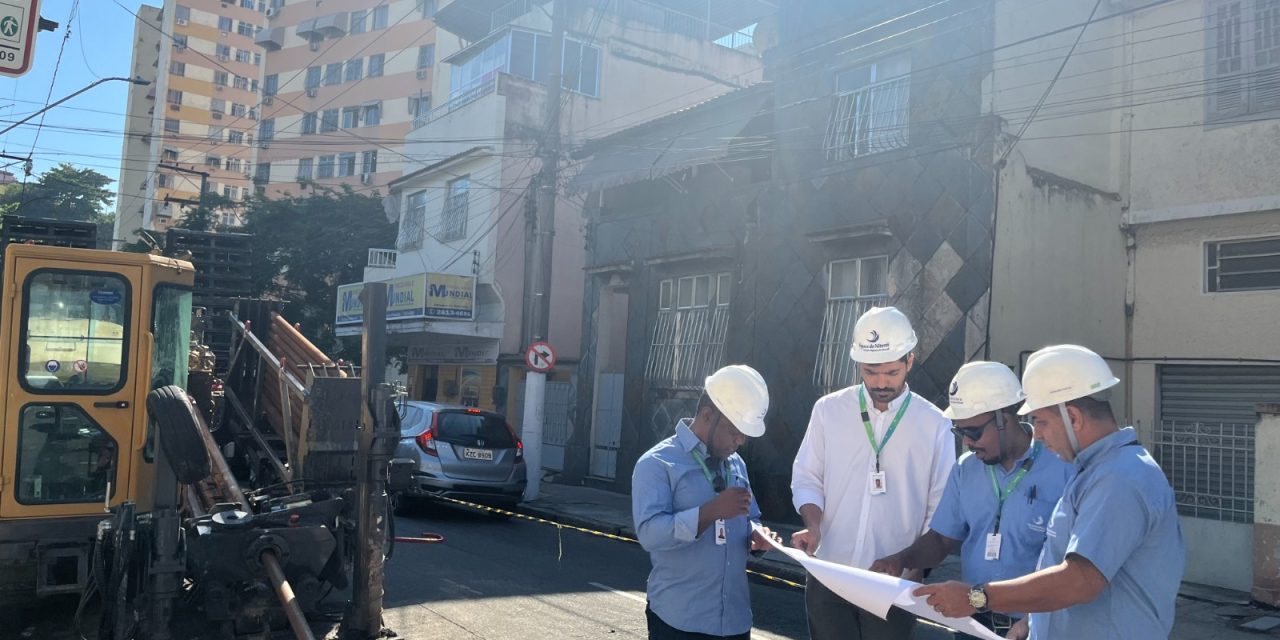 Águas de Niterói investe em melhorias no saneamento da Ponta d’Areia