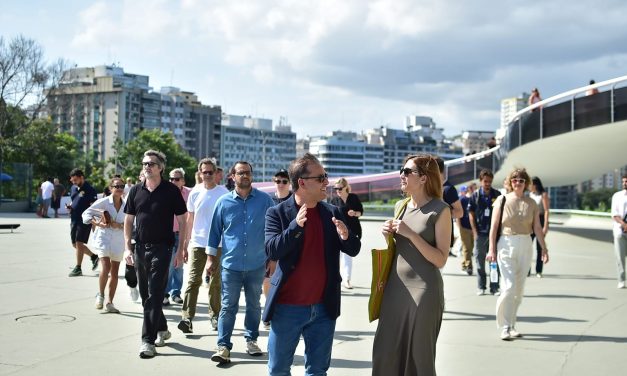 Cineastas europeus se encantam com Niterói antes da abertura do Festival de Cinema Imovision