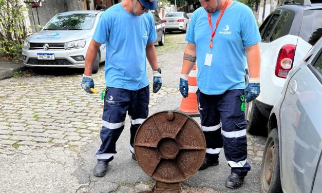 Águas de Niterói amplia vistorias na rede de esgoto para bairros do Centro e Zona Sul de Niterói
