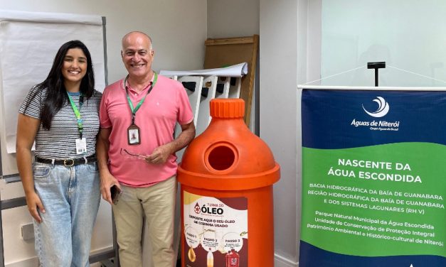 Águas de Niterói lança campanha de arrecadação de óleo em 18 comunidades do município