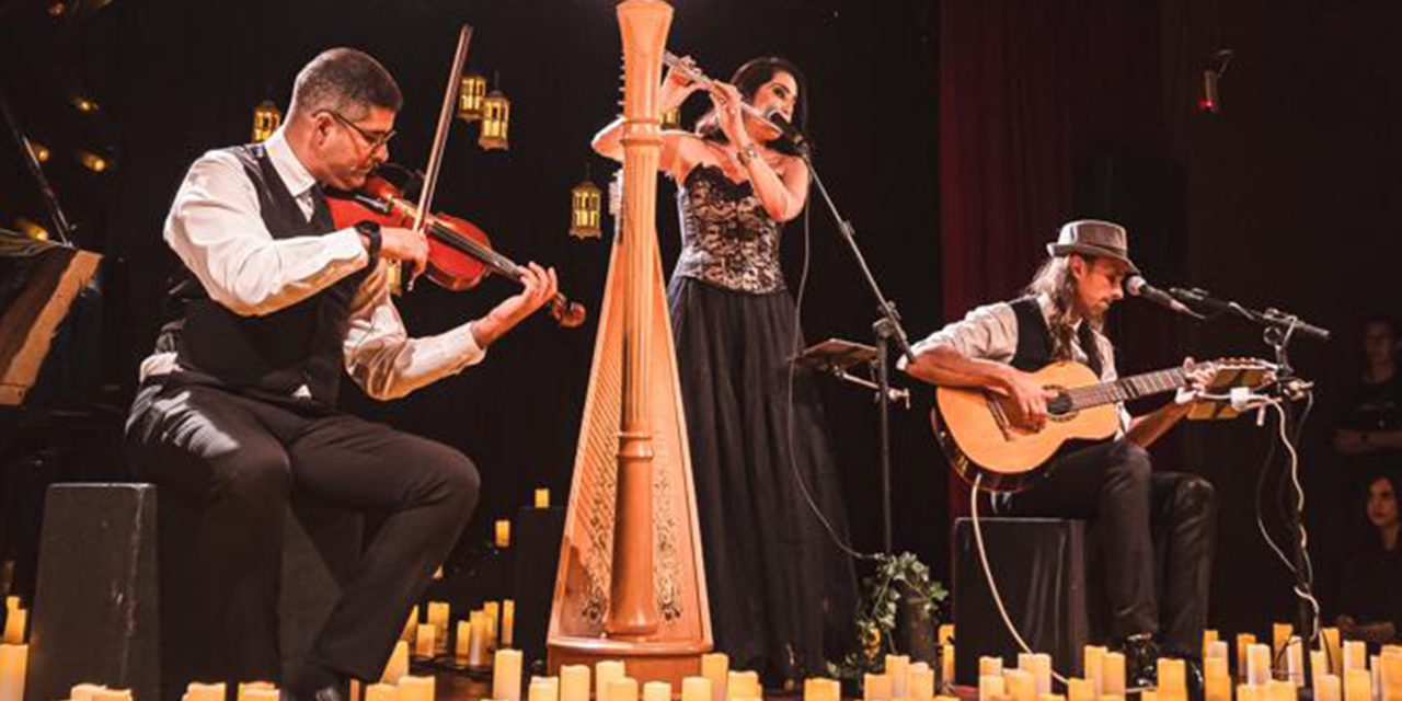 Theatro Municipal de Niterói recebe o Trio Amadeus ‘à luz de velas’