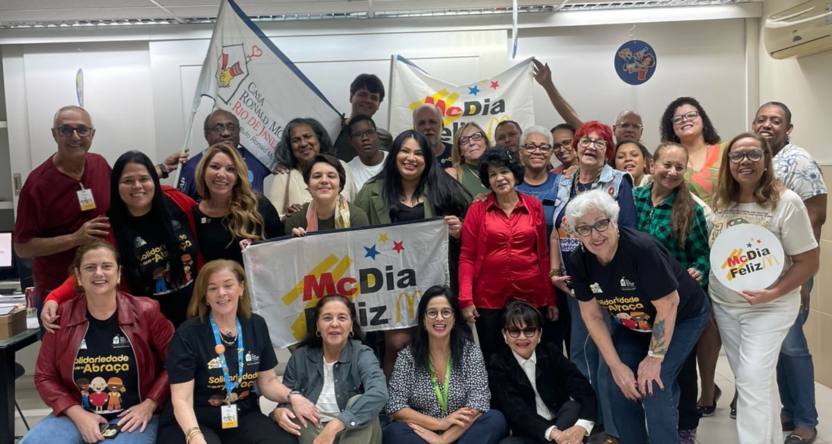 Casa Ronald RJ dá largada à campanha McDia Feliz 2025 com venda antecipada de Big Macs