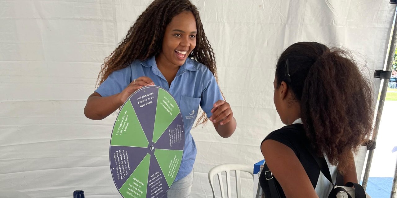 Águas de Niterói participa do projeto Orla Viva com ações de hidratação e educação ambiental