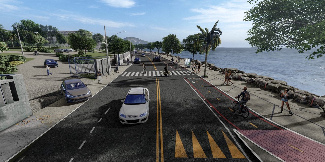 Obra de nova ciclofaixa na Orla da Boa Viagem será iniciada