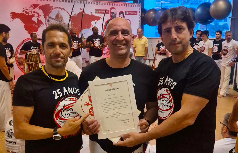 Neste sábado, Niterói foi palco de um momento histórico para a capoeira