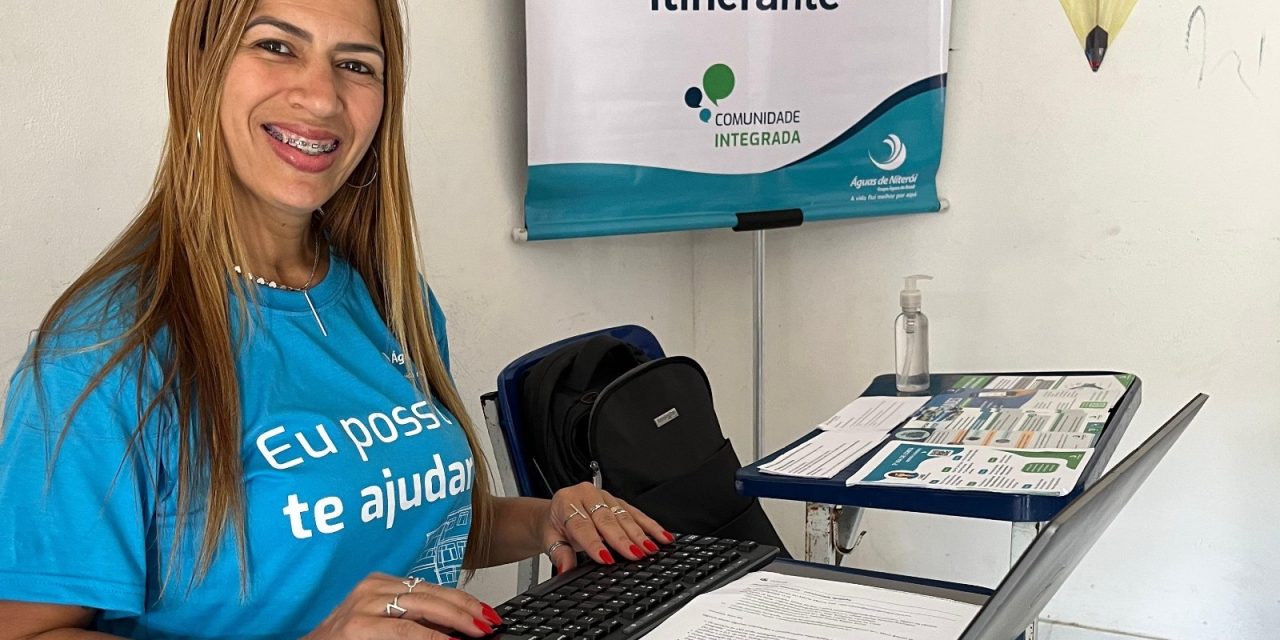 Águas de Niterói leva atendimento itinerante para a Comunidade da Igrejinha