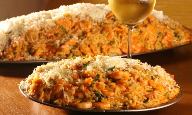 O prato perfeito para celebrar: risoto de camarão por encomenda
