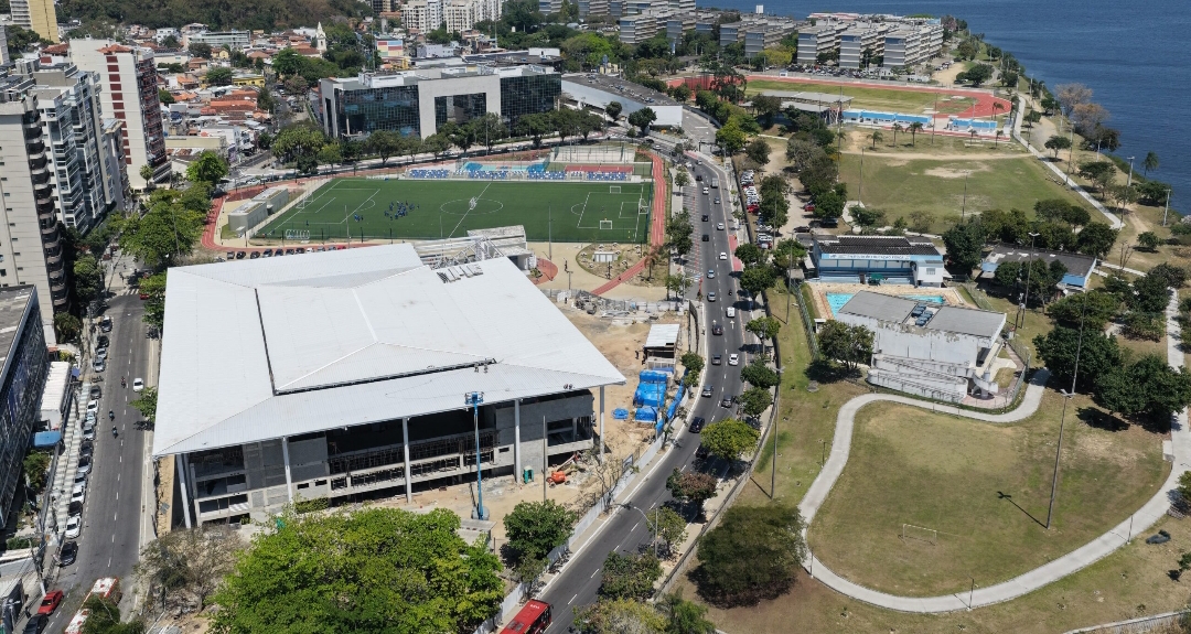 Arena Niterói entra na reta final para inauguração