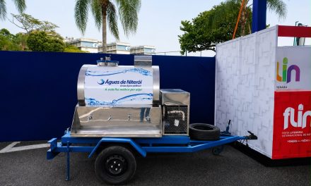 Águas de Niterói disponibiliza pontos de hidratação para os participantes da FLIN