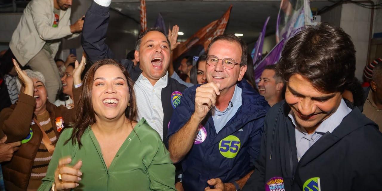 Plenária de Fernanda Neves reúne mais de 10 mil pessoas em Niterói